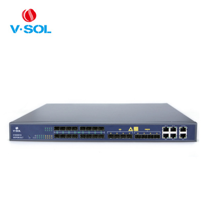 install Головное устройство V-SOL V1600D16 OLT 16хSFP(GEPON) 4x1G(RJ45) 4x1G(SFP) 4x10G(SFP+) Support DualPo PX004